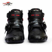 Pro biker professional motorcycle boots men racing motorbike boots botas motorcycles moto riding shoes Size 40