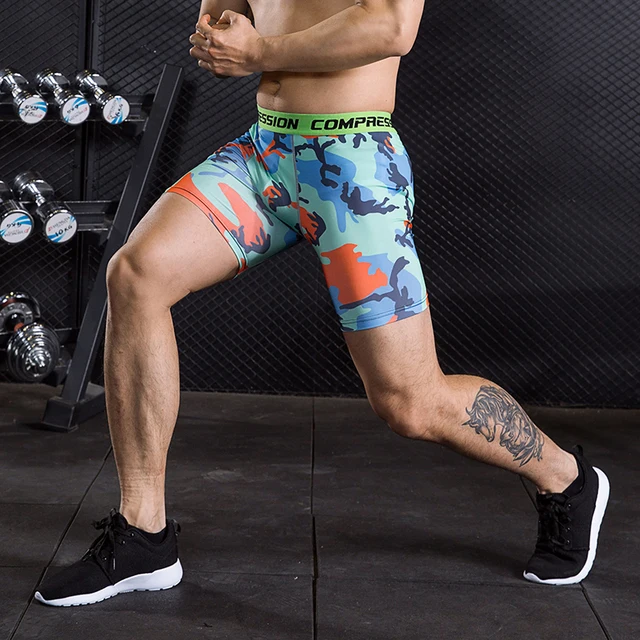 Mens Leggings With Shorts Gym  International Society of Precision