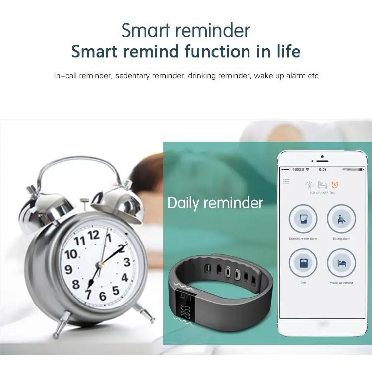 Смарт-Браслет TW64 Bluetooth Шагомер монитор сна фитнес-трекер часы спортивный браслет Smartband для iOS/Android телефона