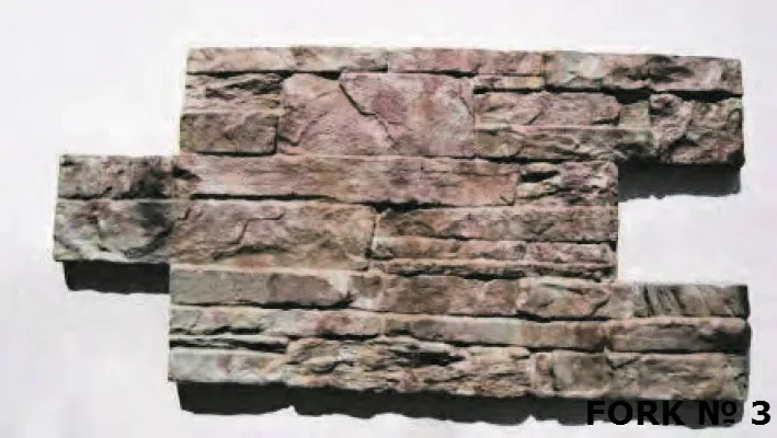 2 шт. пластиковые формы для бетон гипс стены каменный цемент плитки вилка 3 декоративные настенные формы