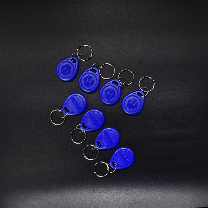 

100 pcs Access Control Card Handheld 125KHz RFID ID cards keyfob EM 4305 access control card Tag Random Color