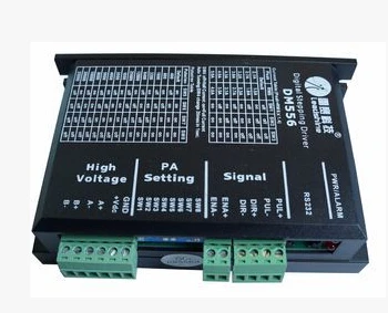 

Free shipping New Leadshine DM556 2-phase Digital Stepper Drive work 36-60 VDC 2.1A to 5.6A for Associated products NEMA23 motor