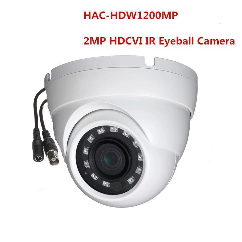 

Original DH DH-HAC-HDW1200M HDCVI camera Eyeball Cam 2MP Smart IR 30M IP67 Security CCTV Camera HAC-HDW1200M