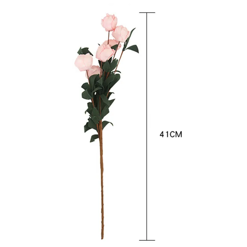 1 bundle Rose Decor Artificial Flower Home Decor Imitation Fake Flower for Garden Plant Desk Decor artificial flowers 1 bundle Rose Decor Artificial Flower Home Decor Imitation Fake Flower for Garden Plant Desk Decor artificial flowers