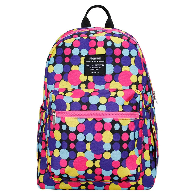 2018 New Multi-Function Mummy Bag Fashion Women's Out-Of-Travel Backpack Large-Capacity Mother Bag Maternal and Child Package02