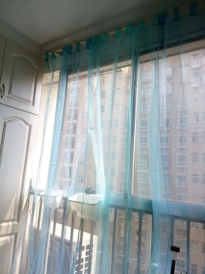 1m*2.5m cheap sheer curtains voile curtains tulle curtains clearance