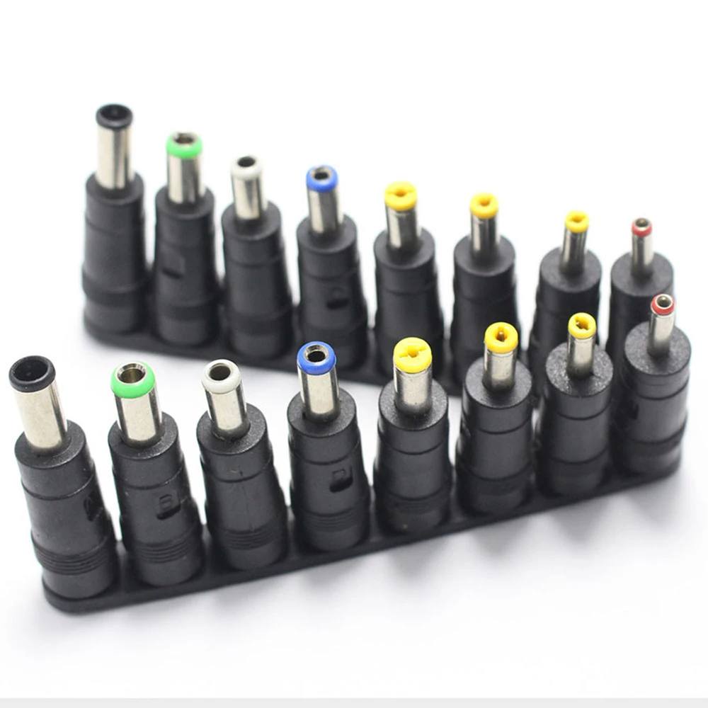 

8pcs Universal AC DC Power Charger Charging Adapter Tips For Laptop Notebook