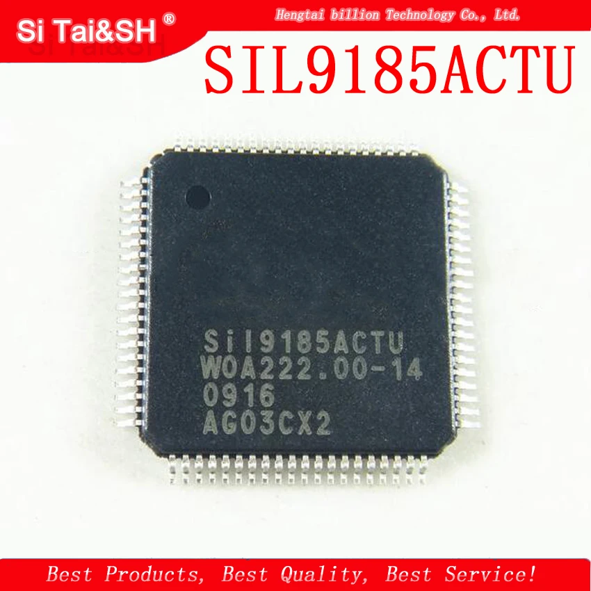 1PCS IC SILICON LMAGE TQFP-80 SIL9185ACTU SII9185ACTU