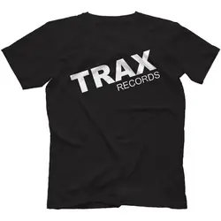 Trax футболка с рисунком грампластинки 100% хлопок Чикаго Дом кислоты Армандо Phuture футболки для мужчин Мода 2019 повседневное высокое качество