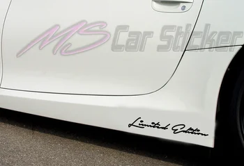 

1Pair/2Pcs Limited Edition window Decal Sticker Sports Mind Motorsport Tunning KFZ 28cm