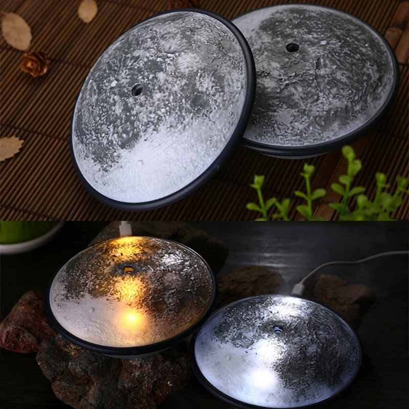 

Free_on Ultrasonic Moon LED USB Air Humidifier Purifier Aromatherapy Aroma Diffuser Home