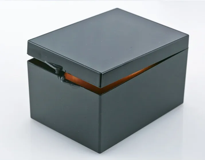 10 шт./лот 3,8x2,9x2,2 см черный свет Экранирование коробки прямоугольный образец коробка Маленький ювелирный лоток для хранения