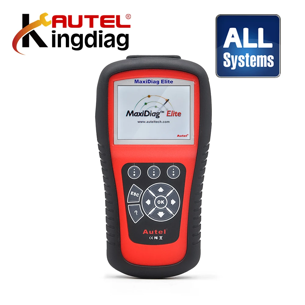 

All Systems Diagnostic Tool 100% Autel MaxiDiag Elite MD802 + DS model MD 802 PRO OBDII/EOBD Scanner DHL free
