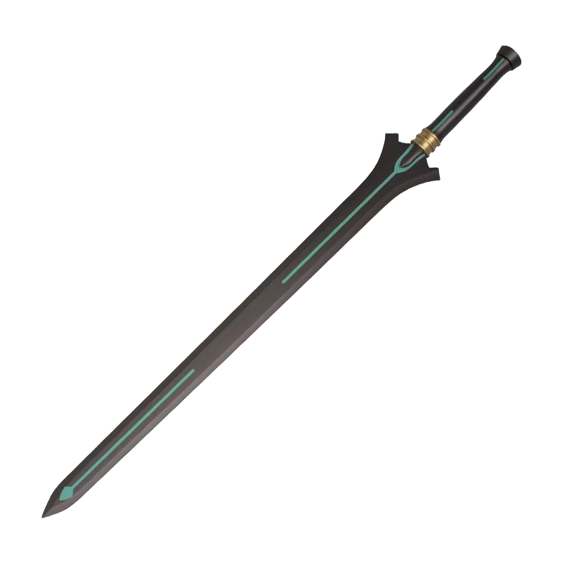 Меч искусство онлайн Kirigaya Kazuto Elucidator Аниме Реквизит Косплей игрушка лезвие из