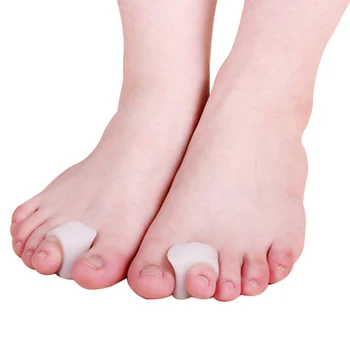 

1 Pair Feet Care Adjuster Protector Hallux Valgus Correction Pedicure Device Valgus Stretchers Bone Thumb Bunion Toe Separator