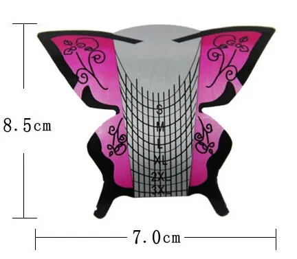 Forma de Arte do Prego Fabricante de Forma de Unha Atacado Novo Auto-adesivo Pçs - Borboleta Profissional. Wt014 2022 300 1 High Quality Beleza e saúde