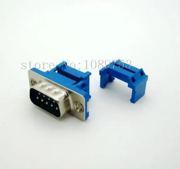 

10Pcs Parallel Port D-SUB DB9 Male IDC Flat Ribbon Cable Connector