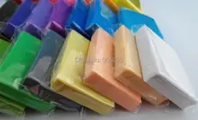 TOP SALE 12PC lot modeling clay polyclay pasta polimerica effect CLAY