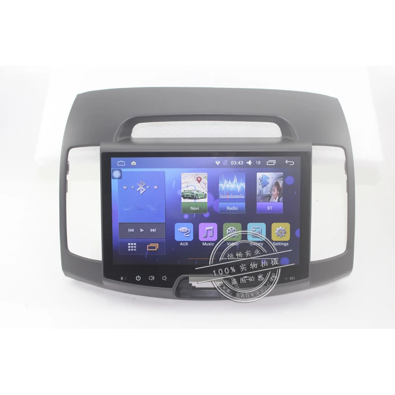 Excellent Bway 10.2" car radio for Hyundai Elantra old android 7.0 car dvd player with bluetooth,gps navi,SWC,wifi,Mirror link,support DVR 3