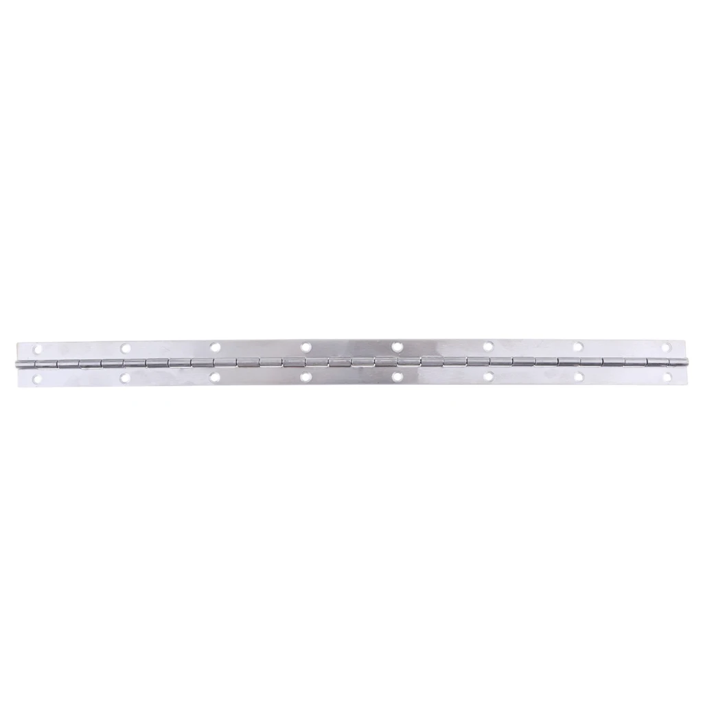 Durable Stainless Steel Marine Boat Yacht Pontoon Boat Gate Doors Piano Hinge Deck Cabin Hardware 38x2.5 cm Marine Hardware