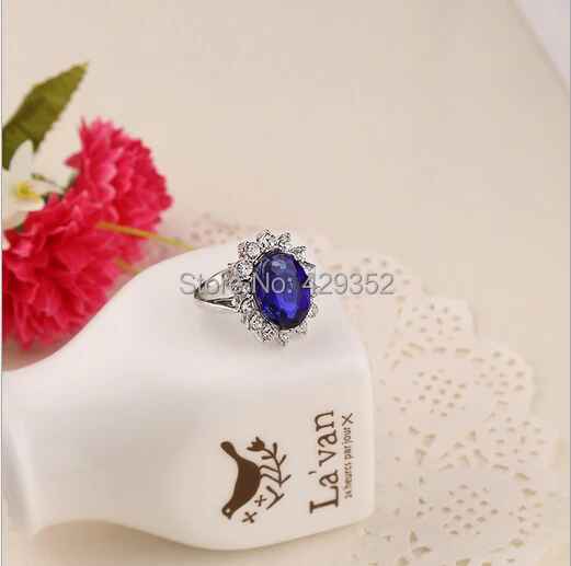 Лидер продаж, обручальное кольцо принцессы Кейт в британском Королевском Стиле, кольца с кристаллами для женщин, Размеры#6,7, 8,9, 10