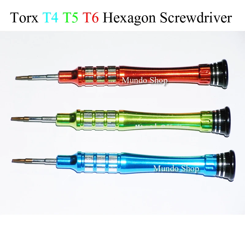 

New Torx T4 T5 T6 Hexagon Screwdriver Opening Repair Tools for MacBook Air A1369 A1370 A1465 A1466, 3pcs/Set