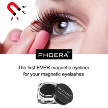 PHOERA Магнитная жидкая подводка для глаз гель для 3D многоразового использования магнит накладные ресницы ультра-тонкий удлинитель густой макияж инструмент подводка для глаз паста