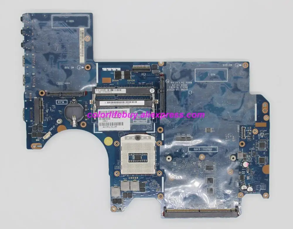 Натуральная CN-041W46 041W46 41W46 VAS00 LA-9331P REV: 1,0 (A00) ноутбук материнская плата для Dell Alienware M17X R5 Тетрадь ПК