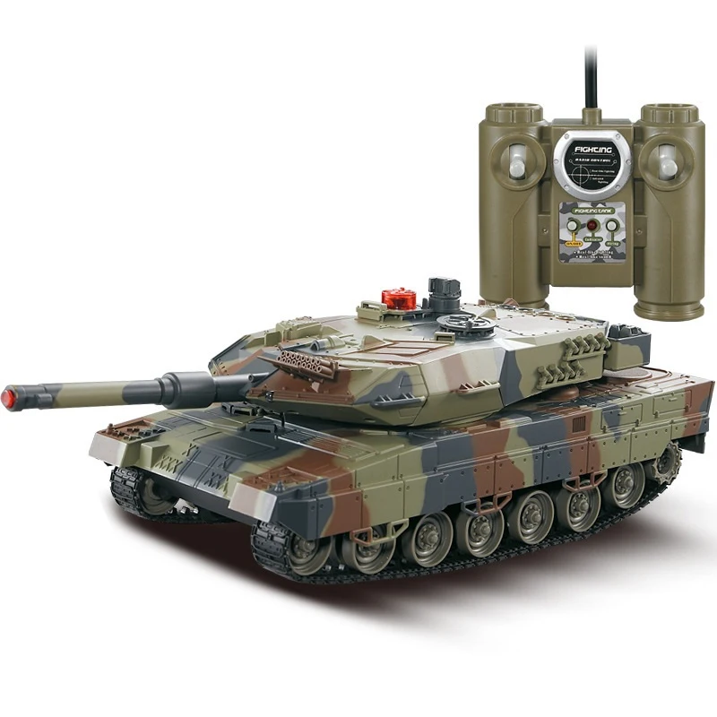 Моделирование RC боевой танк Игрушка 516 озвученный режим и беззвучный переключатель режима 2 цвета дополнительно обучающая игрушка Дети лучший подарок игрушка играть