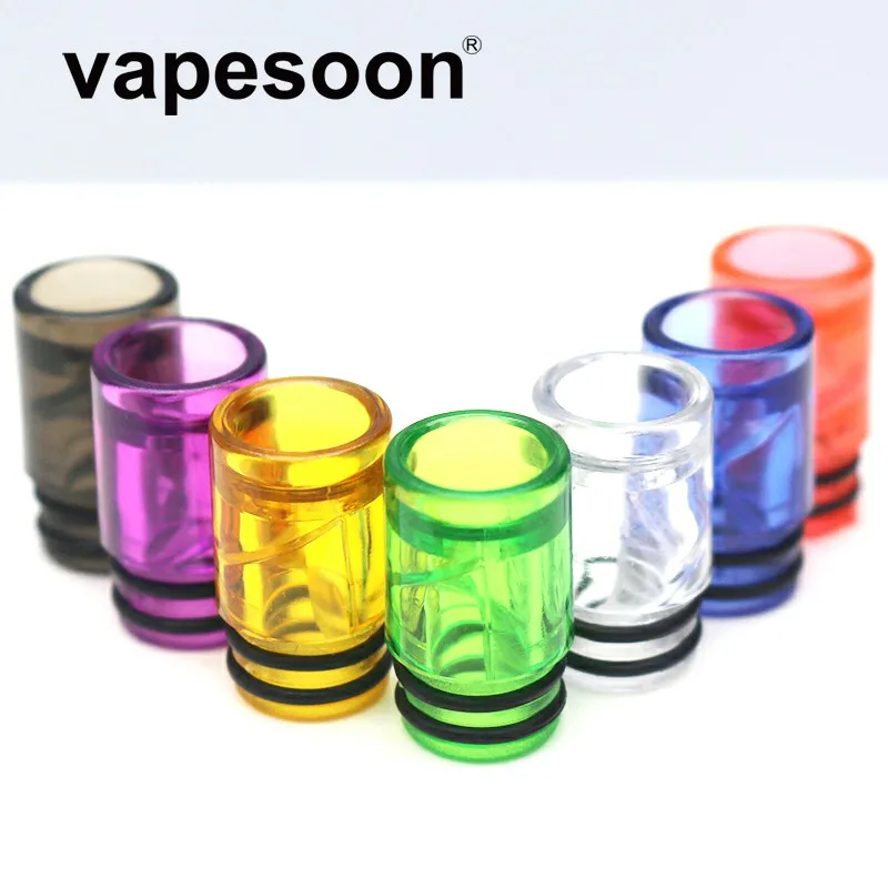

1pcs Authentic VapeSoon 510 Plastic Clear Drip Tip For ego aio