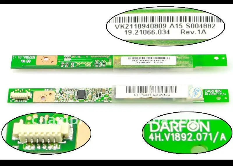 

Новый ЖК-инвертор для Acer Aspire 4710 4710G Extensa 4420 Pavilion dv2000 Presario V3000 14,1 дюйма-4H.V1892.071/A