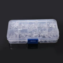 100 пар силиконовых очков Солнцезащитные очки для чтения носовые упоры для очков