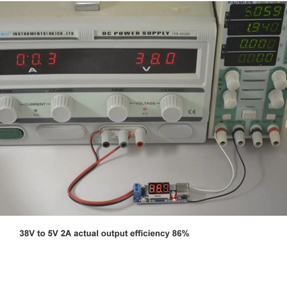 2A USB зарядное устройство DC-DC понижающий преобразователь постоянного тока 4,5-40 В до 5 В автомобильный источник питания трансформатор регулятор напряжения светодиодный вольтметр