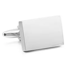 Men’s 2PCS Plating Cufflink Silver Infinity Rectangular Polish Shirt Wedding Offical 1 Pair Sets Free shipping
