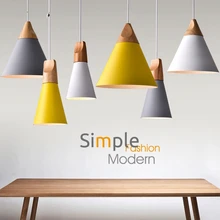 modern Pendant Lights Slope lamps Wood Aluminum Restaurant kitchen Dining Room LED Hanging Light Fixture i dustrial decoration modern wood 1 3heads pendant lamps restaurant lights dining room clothing store restaurant sushi shop pendant light za925503