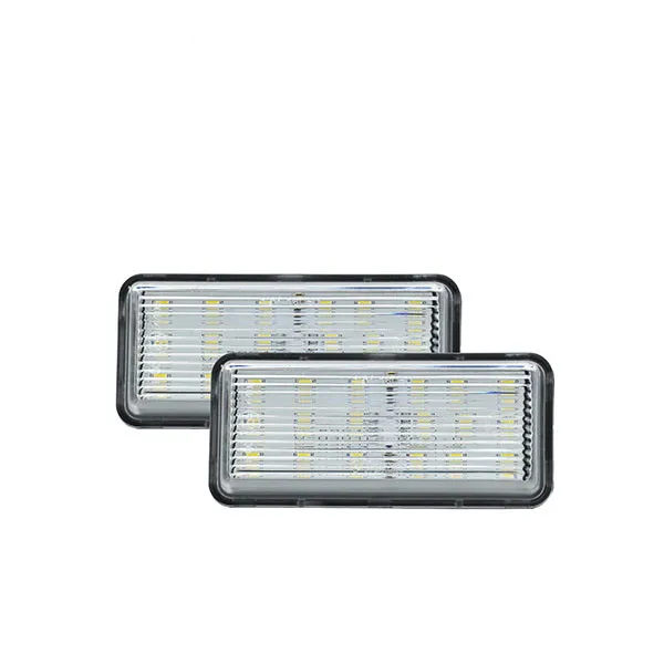 

CYAN SOIL BAY Number Plate Lamp LED License Light for Toyota J100 Land Cruiser Reiz 4D/Mark X for Lexus LX470 LX570 GX470