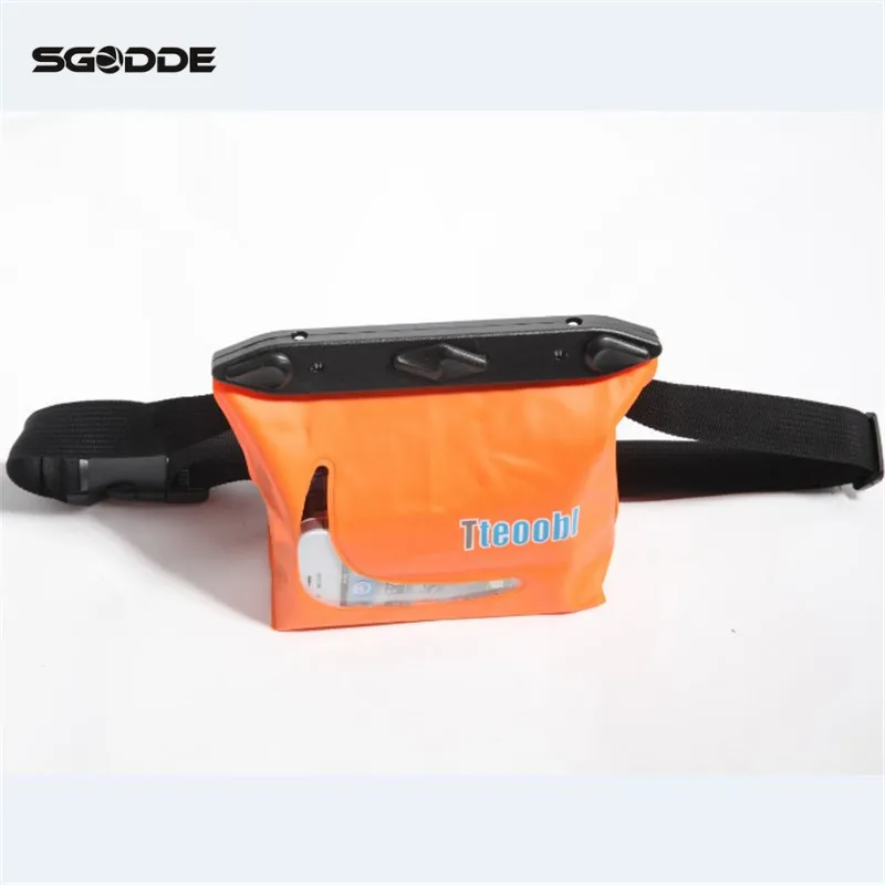 SGODDE 20 متر الغوص للماء جيوب كبيرة قدرة المياه الغوص السباحة الانجراف الخصر المياه حقيبة تجمع إكسسوارات