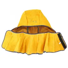 Сверхмощное кожаное противопожарное средство маска капота сварочные аппараты Сварка Защита головы шеи