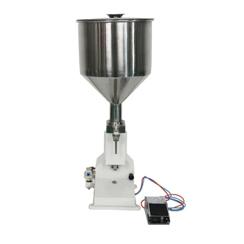 

YTK Pneumatic Filling Machine (5~50ml) for Cream & Shampoo & Cosmetic with foot pedal