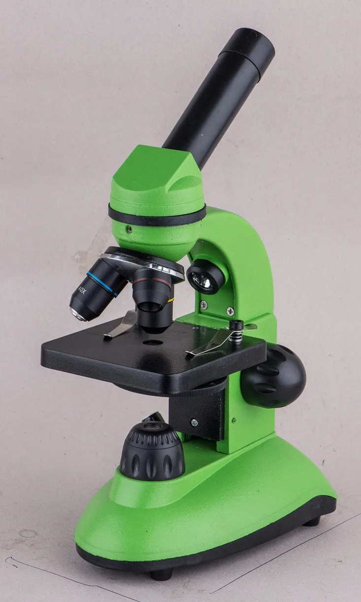 AIBOULLY розовый микроскоп с светодиодный свет 40X-400X увеличить студент научный эксперимент детский микроскоп Развивающая игра