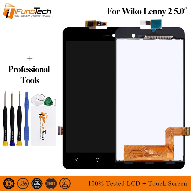 Для Wiko Lenny 2 ЖК-дисплей + фото запасные части для с инструментами | Мобильные