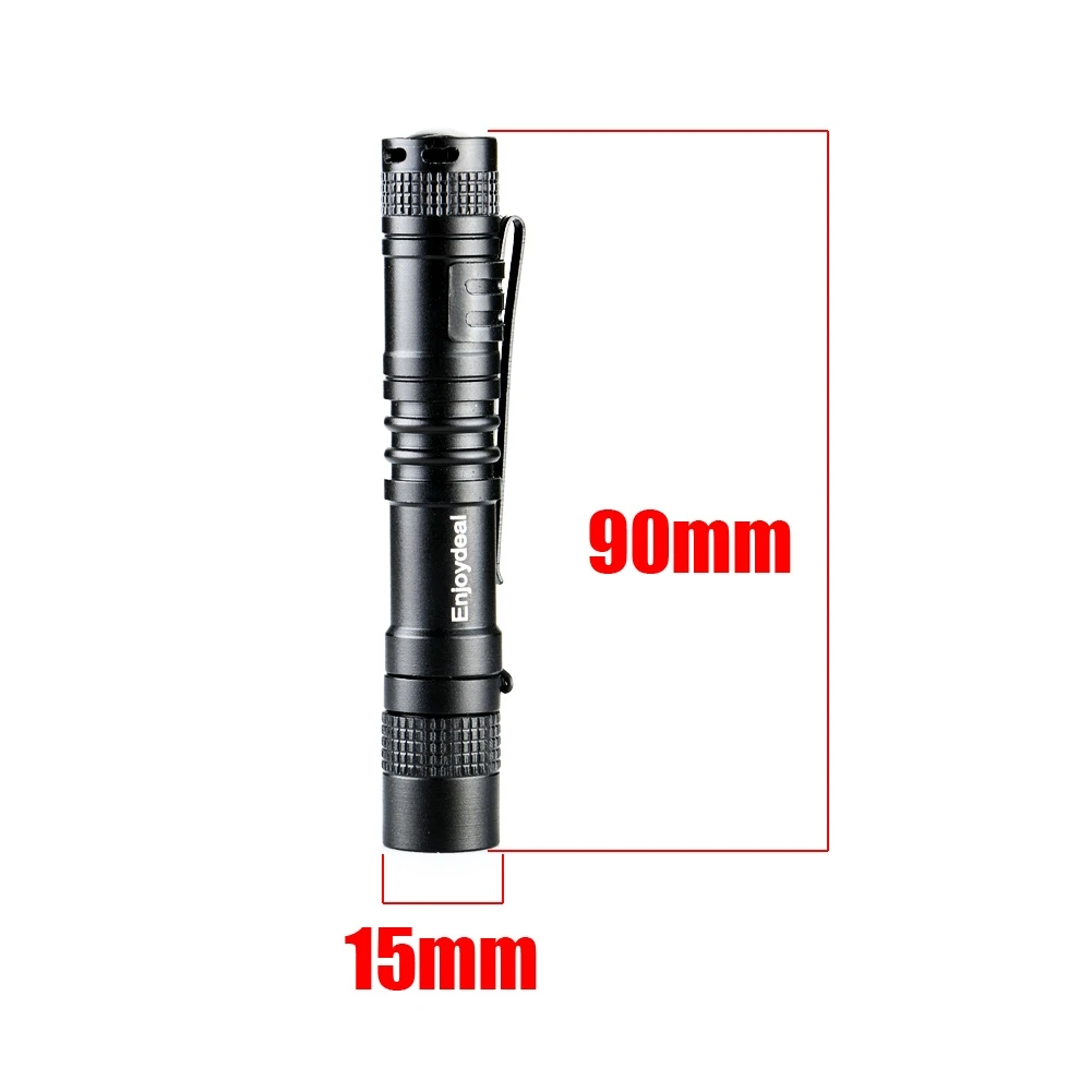 enjoydeal R3 1000 Lumens LED Mini Penlight Flashlight Lamp Mini Penlight Waterproof Flashlight Torch AAA For Outdoor Lighting enjoydeal R3 1000 Lumens LED Mini Penlight Flashlight Lamp Mini Penlight Waterproof Flashlight Torch AAA For Outdoor Lighting