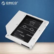 ORICO L95SS CD-ROM Space SATA to SATA 2 Hard Disk Drive 2.5 Internal HDD Caddy Enclosure for Laptops-Silver