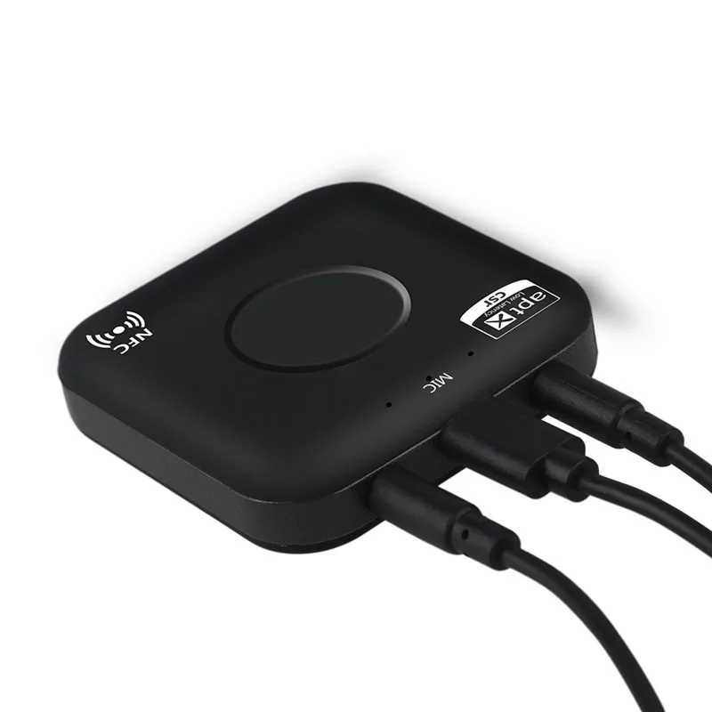 

Wireless 4.2 Bluetooth Receiver 3.5mm Aux Wireless Adapter Receiver APT-X Car Aux Receiver