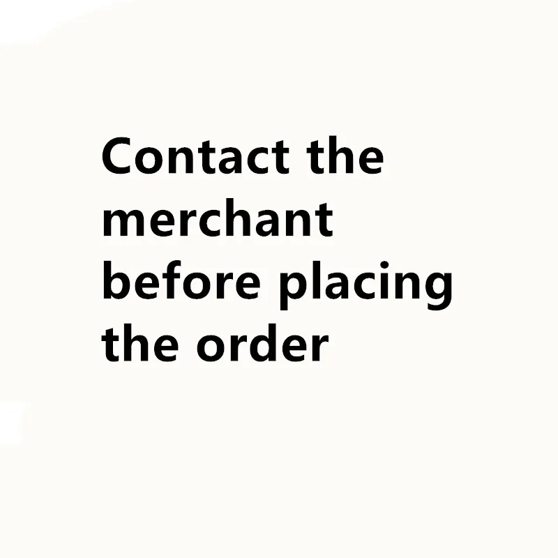 

Don't order without permission