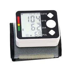Портативный BP628 наручный ЖК-монитор кровяного давления неголосовой домашний измеритель использования сфигмоманометрическая манжета прибор для контроля здоровья