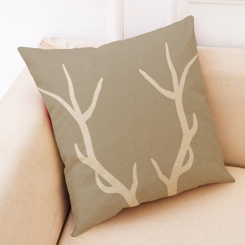 

Cushion Cover Sofa Decorative Cushions Auto For Christmas Pillow Pillowcase Home Decor Throw Pillow Cover Merry Christmas L4