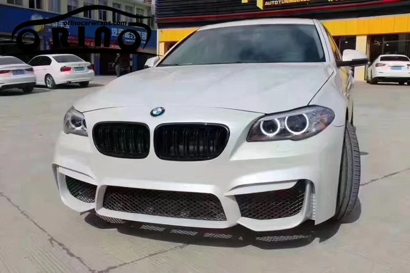 Pearl Metallic White Vinyl Film Wrap-4