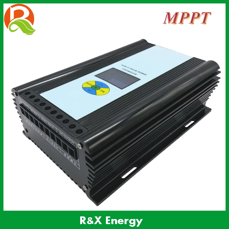 

MPPT 600w wind/solar hybrid controller for 600w max wind generator and 300w max solar panel 12V/24V auto distinguish