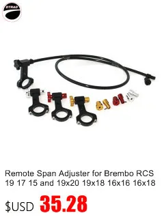 Moto Bike Rebuild Repair Piston Kit For BREMBO RCS 16 Racing Billet CNC Clutch Brake XR Master Cylinders 16x16 16x18 16x20